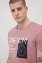 różowy Tom Tailor t-shirt