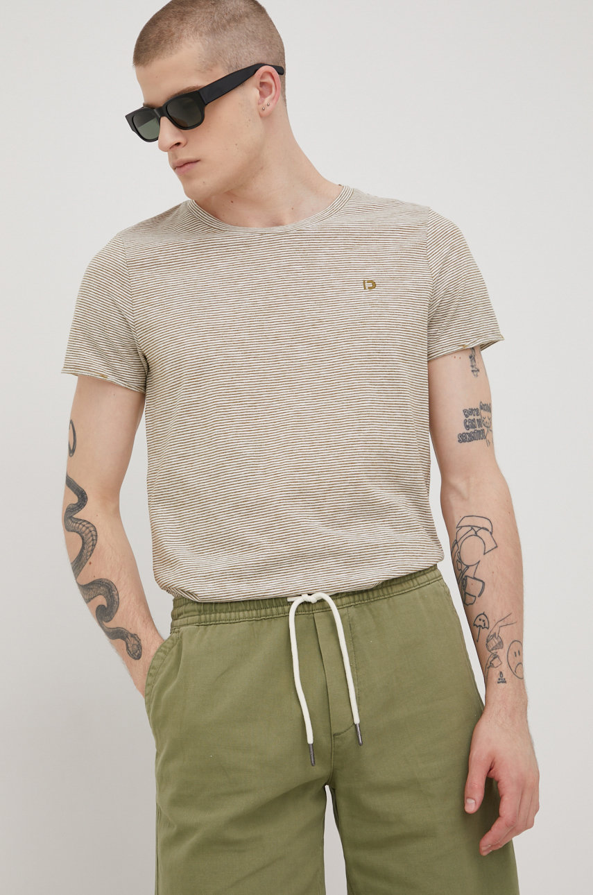 jasny oliwkowy Tom Tailor t-shirt Męski