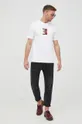 Βαμβακερό μπλουζάκι Tommy Hilfiger Icon λευκό