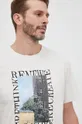 beżowy s.Oliver t-shirt bawełniany