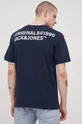 Jack & Jones t-shirt bawełniany 80 % Bawełna, 20 % Bawełna z recyklingu