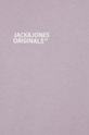 μωβ Βαμβακερό μπλουζάκι Jack & Jones