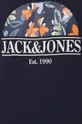granatowy Jack & Jones t-shirt bawełniany