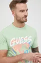 πράσινο Μπλουζάκι Guess