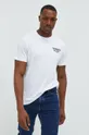λευκό Βαμβακερό μπλουζάκι Tommy Jeans