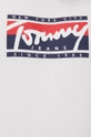 λευκό Βαμβακερό μπλουζάκι Tommy Jeans