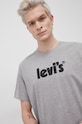 Levi's T-shirt in cotone grigio 16143.0392