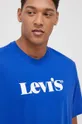 plava Pamučna majica Levi's