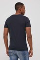 Odzież Superdry T-shirt bawełniany M1011170A.98T granatowy