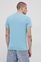 Îmbrăcăminte Superdry Tricou din bumbac M1011245A.5WW turcoaz
