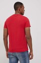 Odzież Superdry T-shirt bawełniany M1011245A.5XD czerwony