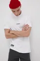 biały Superdry T-shirt bawełniany
