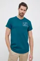 zielony G-Star Raw T-shirt bawełniany D20724.336 Męski