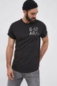 czarny G-Star Raw T-shirt bawełniany D20724.336