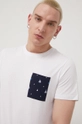 Produkt by Jack & Jones t-shirt bawełniany biały