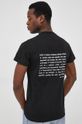 černá Bavlněné tričko Young Poets Society Pánský