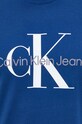 Bavlněné tričko Calvin Klein Jeans J30J320806.PPYY modrá