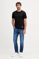 Bavlněné tričko Calvin Klein Jeans J30J315319.PPYY černá SS22