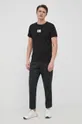 Calvin Klein Jeans T-shirt bawełniany J30J319712.PPYY czarny
