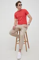 Polo Ralph Lauren - Βαμβακερό μπλουζάκι κόκκινο