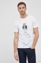 λευκό Polo Ralph Lauren - Βαμβακερό μπλουζάκι