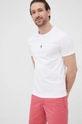 biały Polo Ralph Lauren t-shirt bawełniany 710839046002