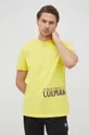 żółty Colmar t-shirt bawełniany Męski