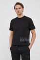 czarny Colmar t-shirt bawełniany Męski