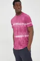 różowy GAP t-shirt bawełniany