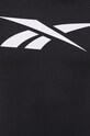 Хлопковая футболка Reebok чёрный HD4000