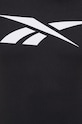 Bavlněné tričko Reebok černá HD4000