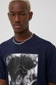 Reebok Classic t-shirt bawełniany HG4344 nadruk granatowy HG4344