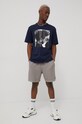 Reebok Classic t-shirt bawełniany HG4344 HG4344 granatowy SS22