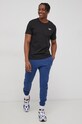 Reebok t-shirt bawełniany IDENTITY HG4441 czarny AW22