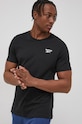 Reebok Tricou din bumbac HG4441 negru HG4441