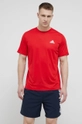 adidas T-shirt treningowy M PL T SCARLE GM2108 czerwony