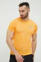 adidas Performance t-shirt treningowy HC3333 pomarańczowy