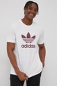 білий Бавовняна футболка adidas Originals HE9514