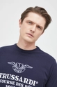 Trussardi T-shirt bawełniany Męski