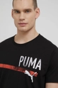 crna Majica kratkih rukava za trening Puma Perormance Graphic Branded