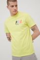jasně žlutá Bavlněné tričko Puma 533623