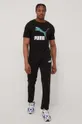 Puma t-shirt bawełniany 53465201 czarny