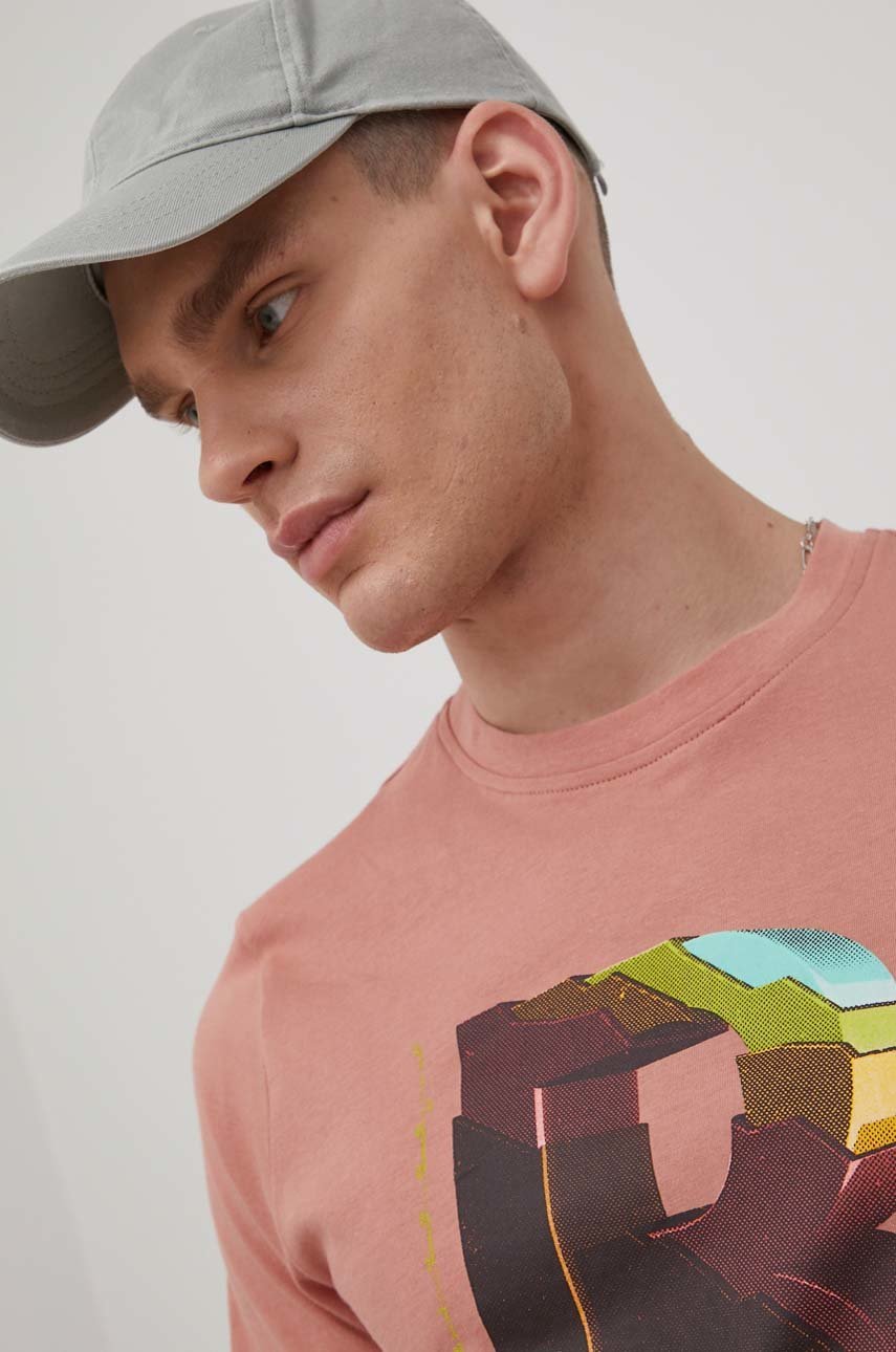 coral Reebok tricou din bumbac HB8536