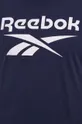 granatowy Reebok t-shirt bawełniany HD4220