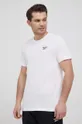 Bavlnené tričko Reebok HG4443 IDENTITY biela
