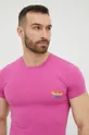 ροζ Μπλουζάκι Emporio Armani Underwear