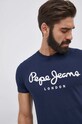 Футболка Pepe Jeans Original Stretch темно-синій PM508210.595