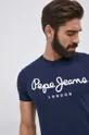 granatowy Pepe Jeans T-shirt Original Stretch
