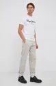 Μπλουζάκι Pepe Jeans ORIGINAL STRETCH N λευκό