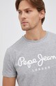 Футболка Pepe Jeans Original Stretch серый PM508210.933